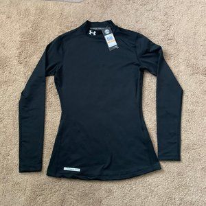NWT UNDER ARMOUR LONG SLEEVE COLD GEAR MOCK
